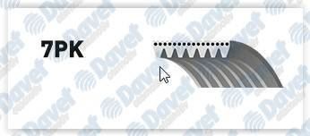 GATES 7PK2265 Kanalli Kayis Honda Accord 04-10 2.2cdti Crv 2.2cdti 04-10 Dizel Jeep Grand Cherokee Kia Sorento 2.5crdi 16v 02- Hyundai